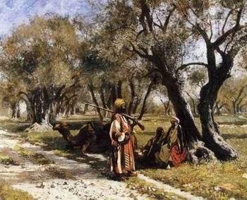 unknow artist Arab or Arabic people and life. Orientalism oil paintings  279 oil painting image